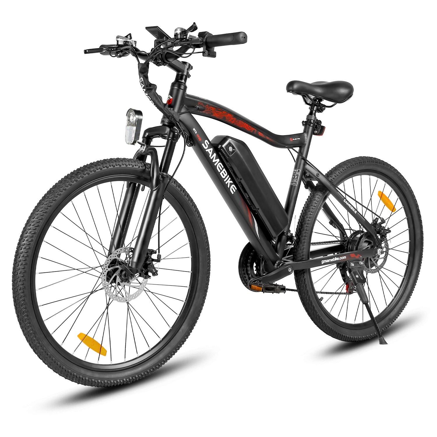 Electric Bike 36V 13AH 500W Motor Recommended Top Speed 25KM/H 26 Inches Tire Electric Bike 40-80km Mileage Max Load 150Kg EU DIRECT