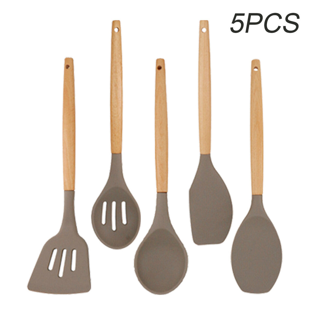 Kitchen Silicone Spatula Utensil Set Non-Stick for Cooking Kitchen Gadgets Tools