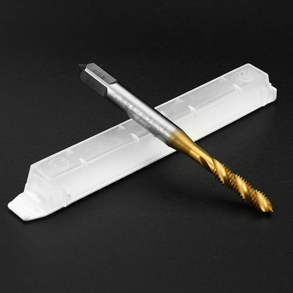 M4x0.7 HSS Titanium Coated Screw Thread Metric Spiral Fluted Machine Screw Tap