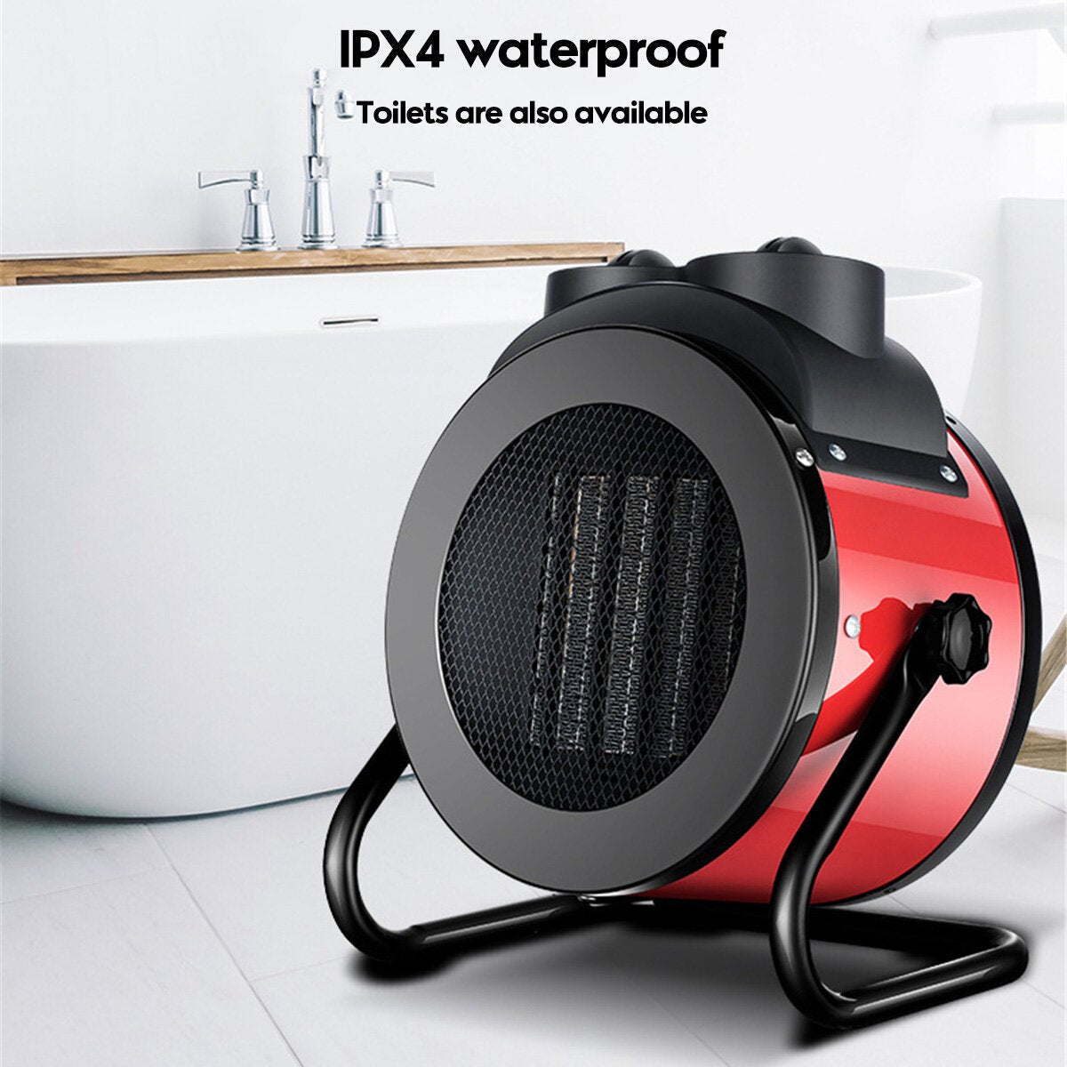 2000W Electric Space Heater Ceramic Air Blower for Garage & Workshop