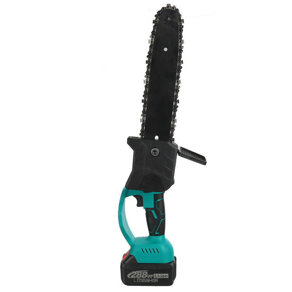 1500W 10In Electric Rechargeable Chain Saw Multifunctional Logging Saw Wireless Saw Pruning Saw