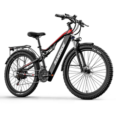 48V 17AH 1000W Recommended Top Speed 25KM/H 27.5*2.4 Inch Electric Bicycle 80-90KM Mileage Range Max Load 120KG