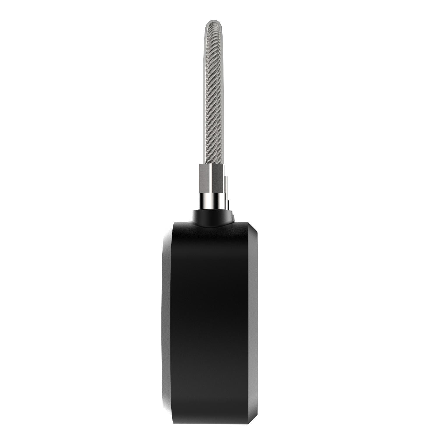 Fingerprint Security Keyless Lock Plastic Three Color Light Wire Rope Lock 3M 10 Sets of Fingerprint lock Induction