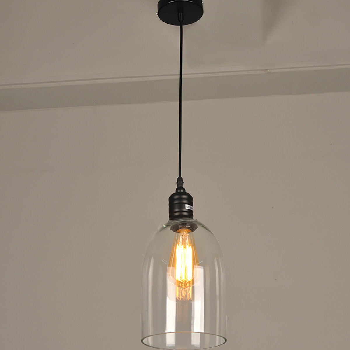 16x33cm Modern Ceiling Light LED Pendant Lamp Glass Dining Room Chandelier Fixtures