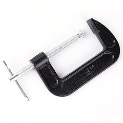 Heavy Duty C-Clamp Set, Adjustable 2-6 Inch Malleable Iron Steel Clamps for Woodworking, Welding, and Metalwork