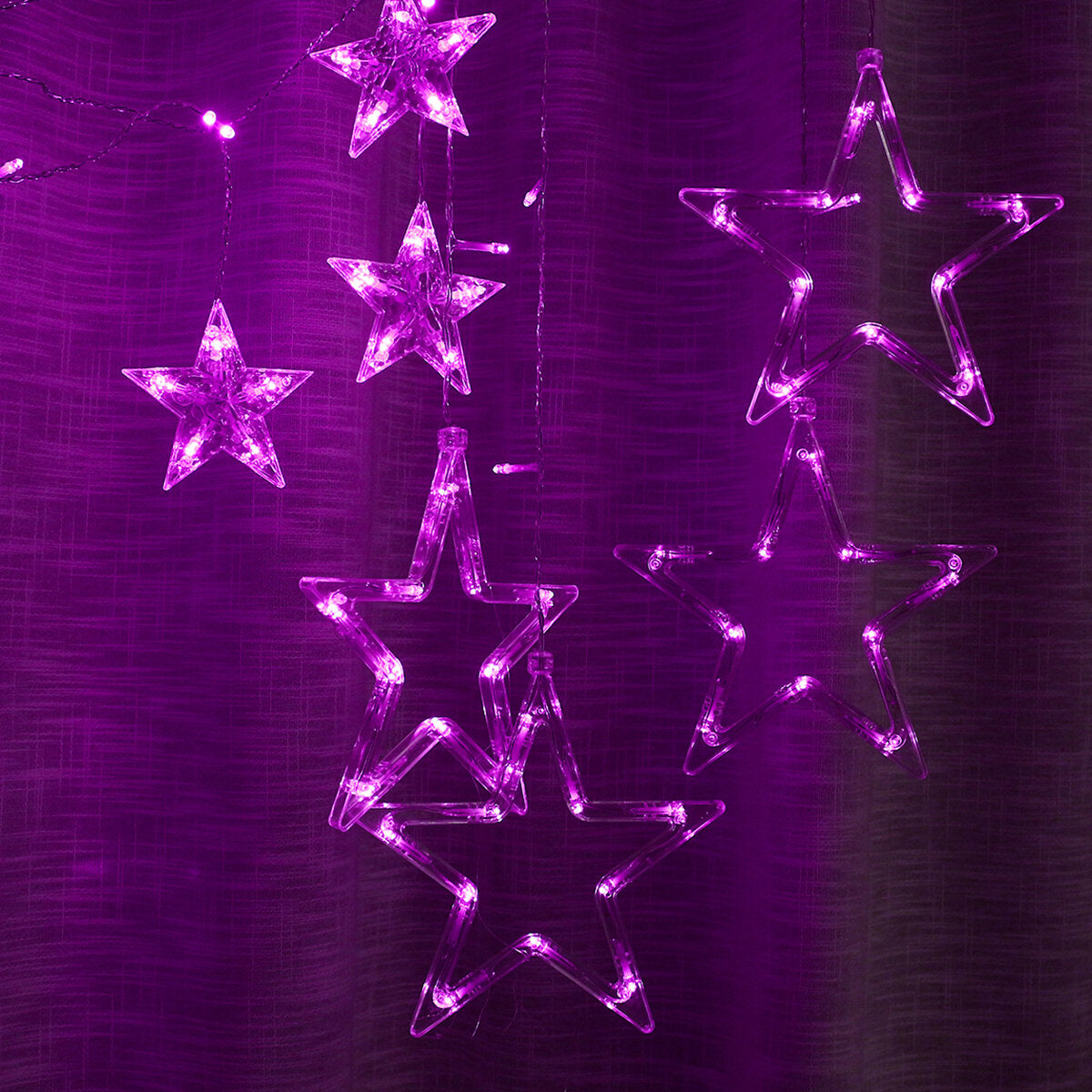 138LEDs Star Fairy String Light House Style Colorful Lamp Wedding Party Holiday Home Christmas Decor AC110V/220V