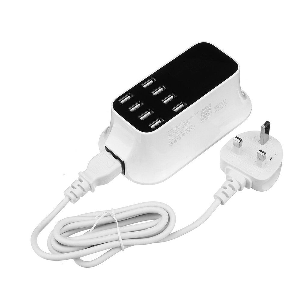 USB Charger 8 Ports Charging Station Multi Port USB Charging Hub for Multiple Devices