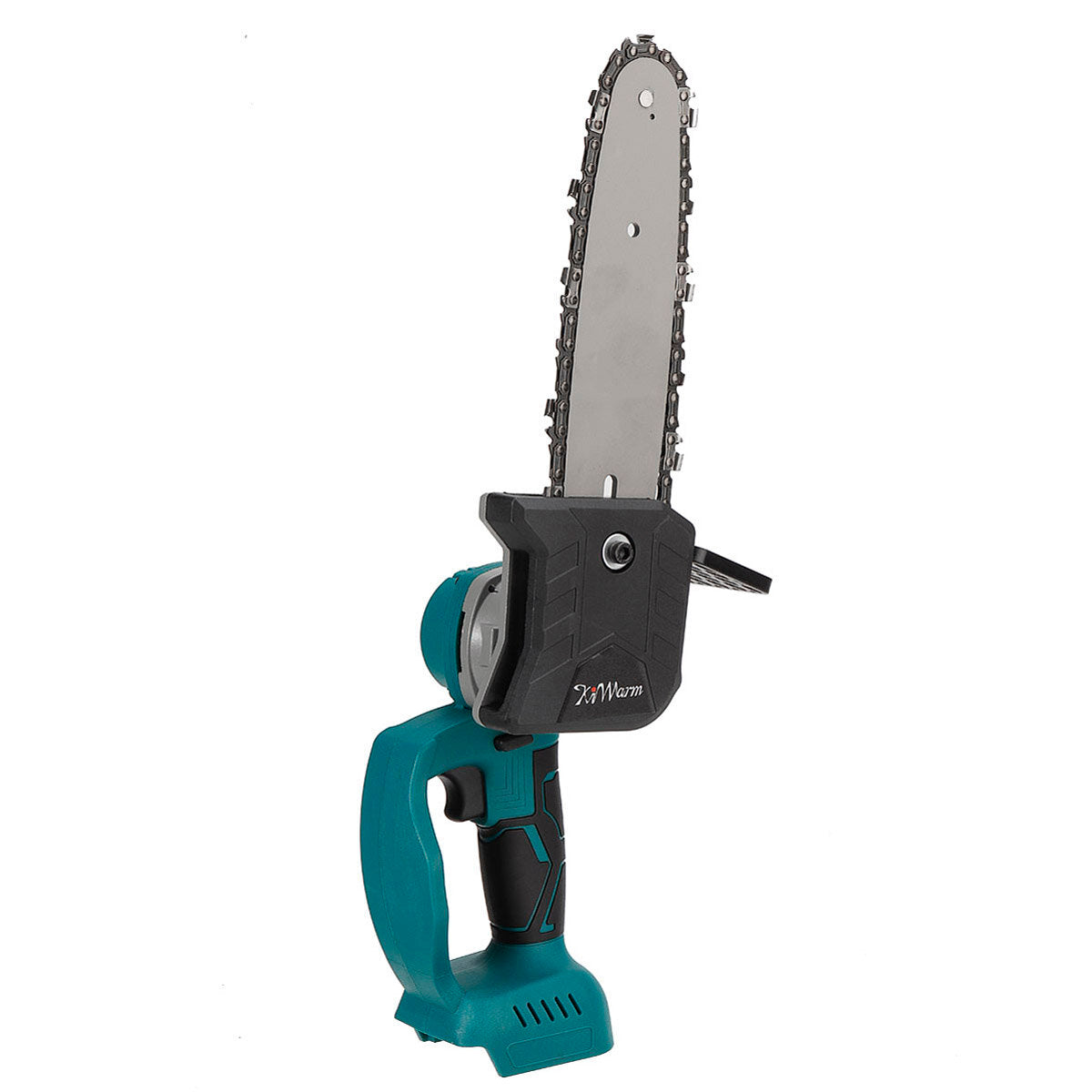 8 Inch Portable Electric Saw Pruning Chain Saw Rechargeable Woodworking Power Tools Wood Cutter Green