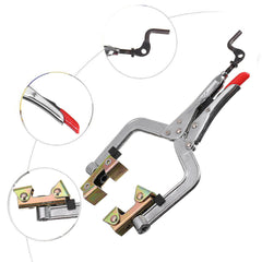 245mm Woodworking Clamp Holding Clamping Welding Adjustable Square Locking Pliers Repair Tool