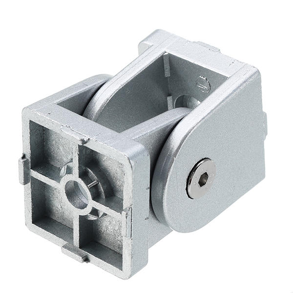 Zinc Alloy Hinge Adjustment Angle Connector for 3030 Aluminum Profile