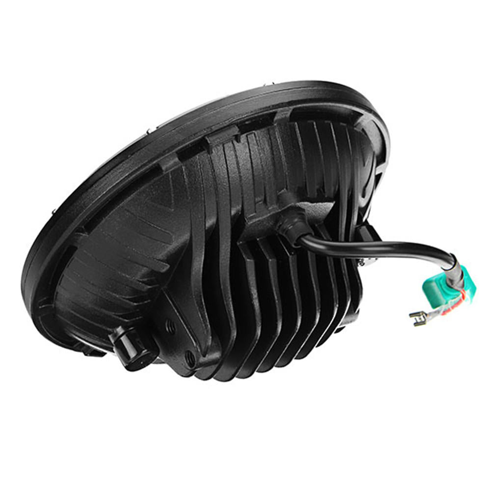 7 Inch 75W 6500K Motorcycle Stainless LED Headlights 5D Lens High/Low Beam Waterproof IP67