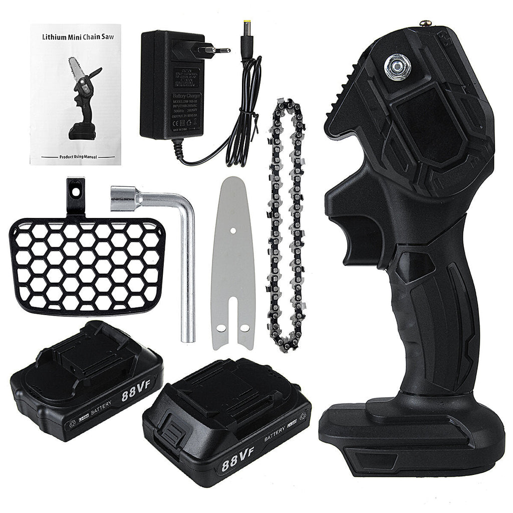 88VF 21V Electric Cordless One-Hand Saw Woodworking Chain Saw