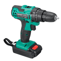 21V 1.5AH Cordless Drill Rechargeable 2 Speed Electric Drill Screwdriver