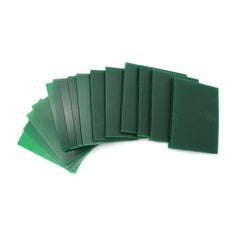 1PCS Jewelry Carving Wax Block Dark Green Hard Sliced Casting For Student Artisans Engraving