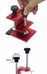 Joint'R Clamp Kit for Table Saw - Achieve Dead Flat Edges & Straighten Crooked Boards Easily - 2 Clamps Included