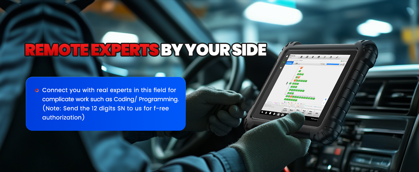 Car Diagnostic Scanner, ECU Programming, 3000+ Active Tests, 40+ Reset Services, OEM Diagnostics, CAN FD & DoIP