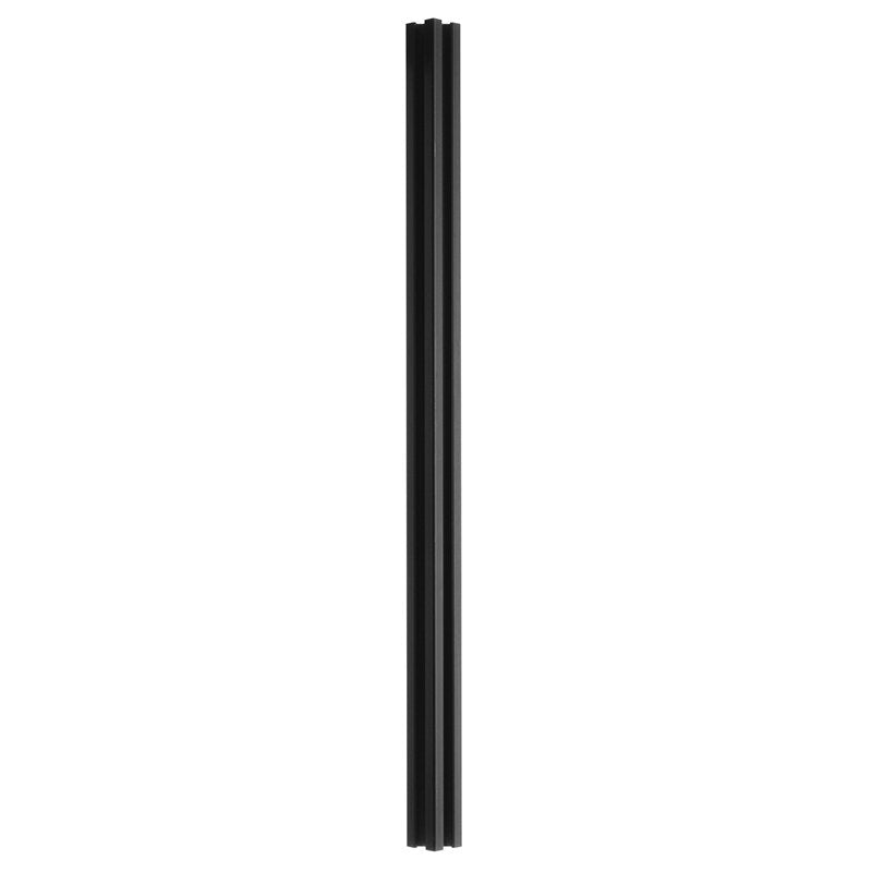 400mm Length Black Anodized 2020 T-Slot Aluminum Profiles Extrusion Frame For CNC