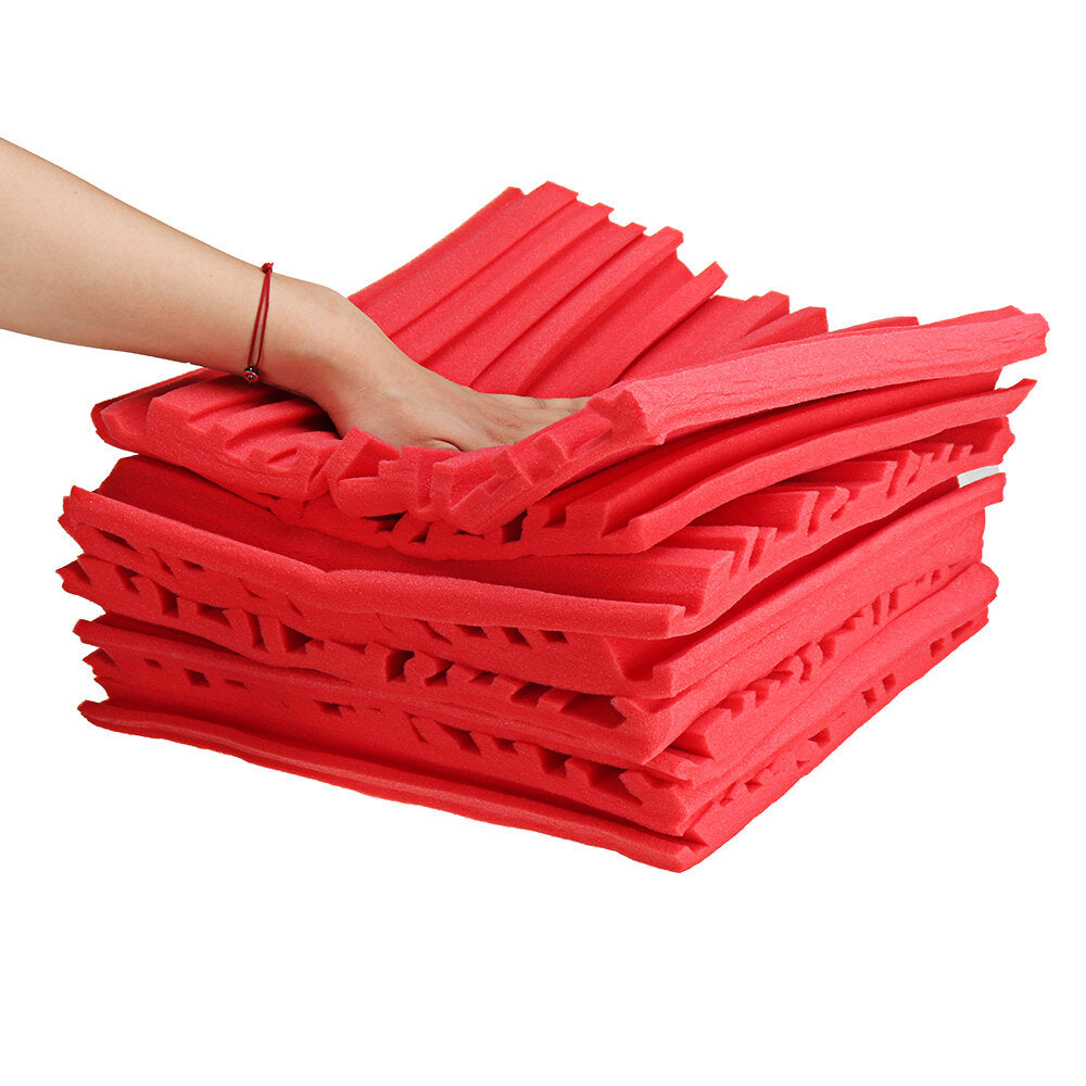 8PCS High Density Flame Retardant Soundproof Cotton Studio Silencing Sponge