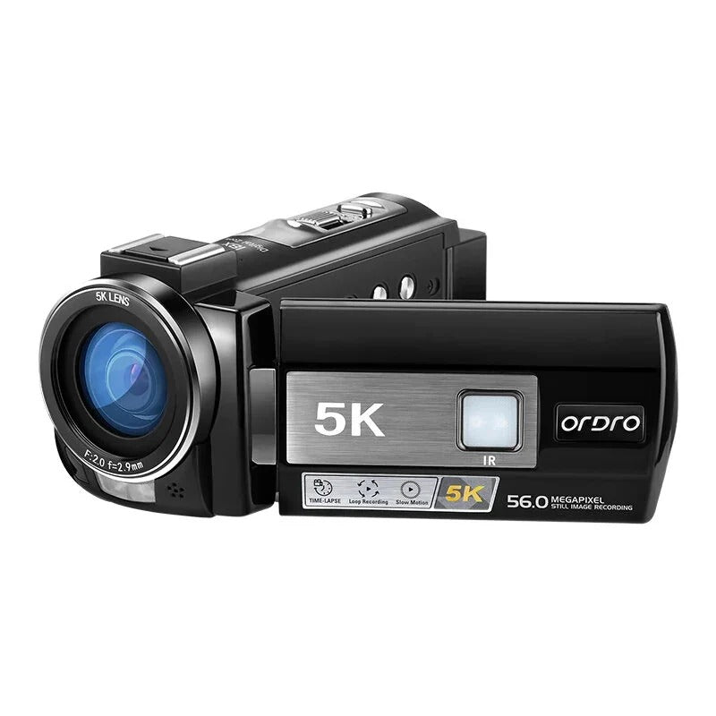 5K 56MP 18X Digital Zoom Video Camcorder Wireless WiFi Camera Infrared Night Vision Anti-shake Camaras for Recording Vlog