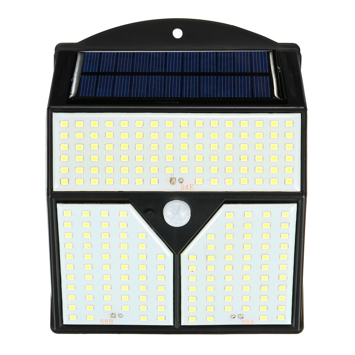 318LED Solar Light Infrared Motion Sensor Garden Security Wall Lamp for Outdoor Yard Patio
