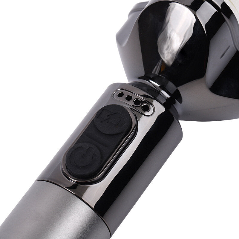 Portable Flashlight with 18650 Battery USB Rechargeable Long Range Waterproof LED Torch With Power Display Outdoor Search Lamp