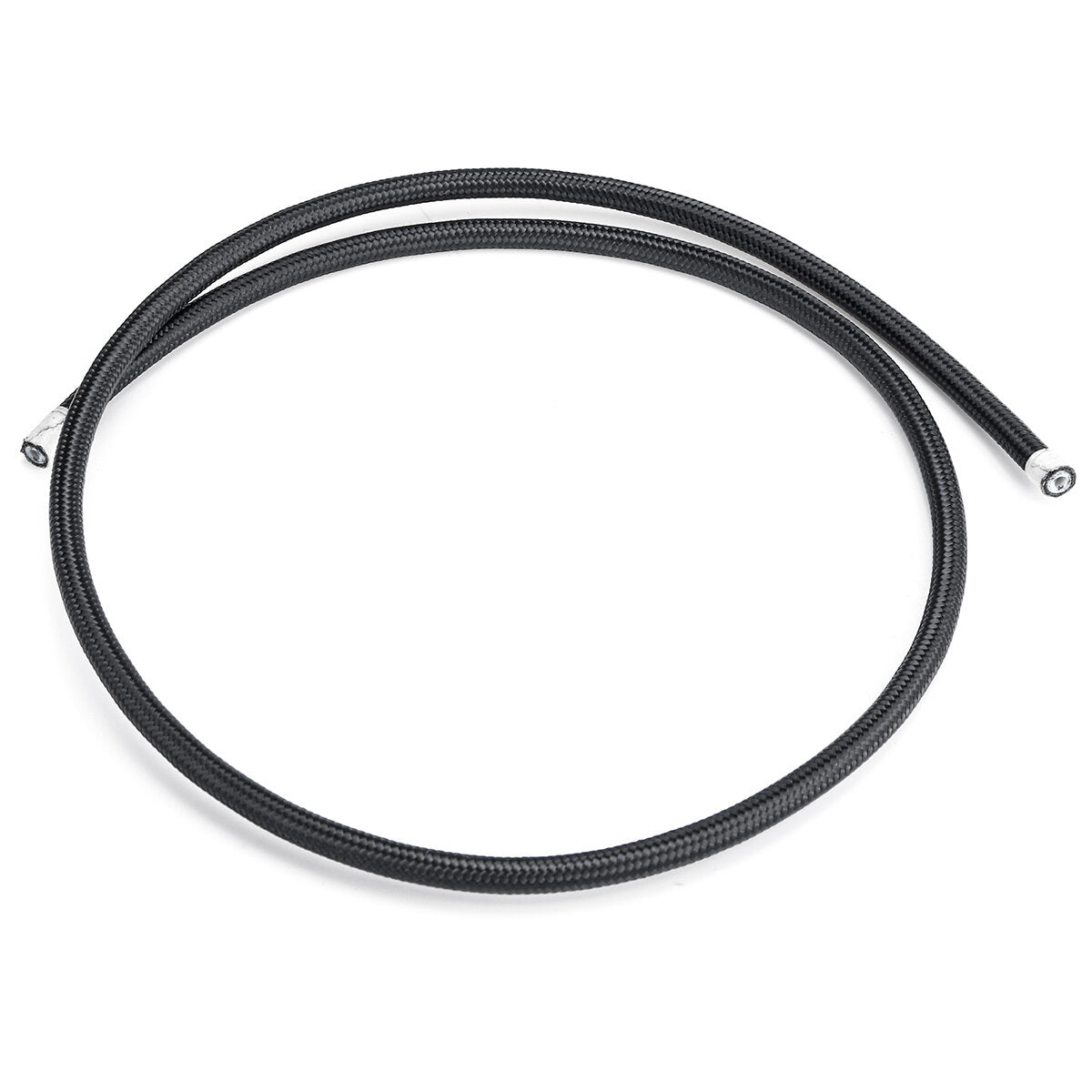 3FT AN3 AN4 AN6 AN8 AN10 Fuel Hose Oil Gas Line Pipe PTFE Nylon Stainless Steel Hose
