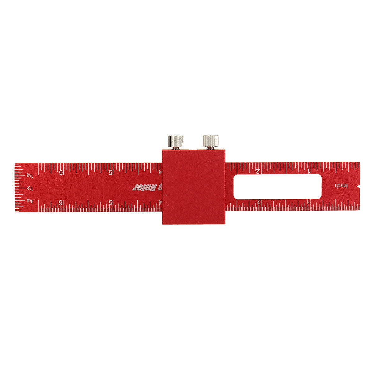 3pcs Aluminum Alloy Precision Pocket Ruler Set for Woodworking & Carpentry - 6", 8", 12" Measuring Gauges