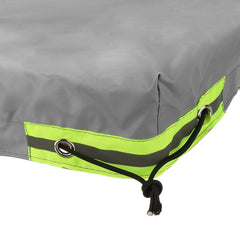 Trailer Cover 600D Waterproof Windproof Dust Protector With Rubber Belt 155x125x13cm