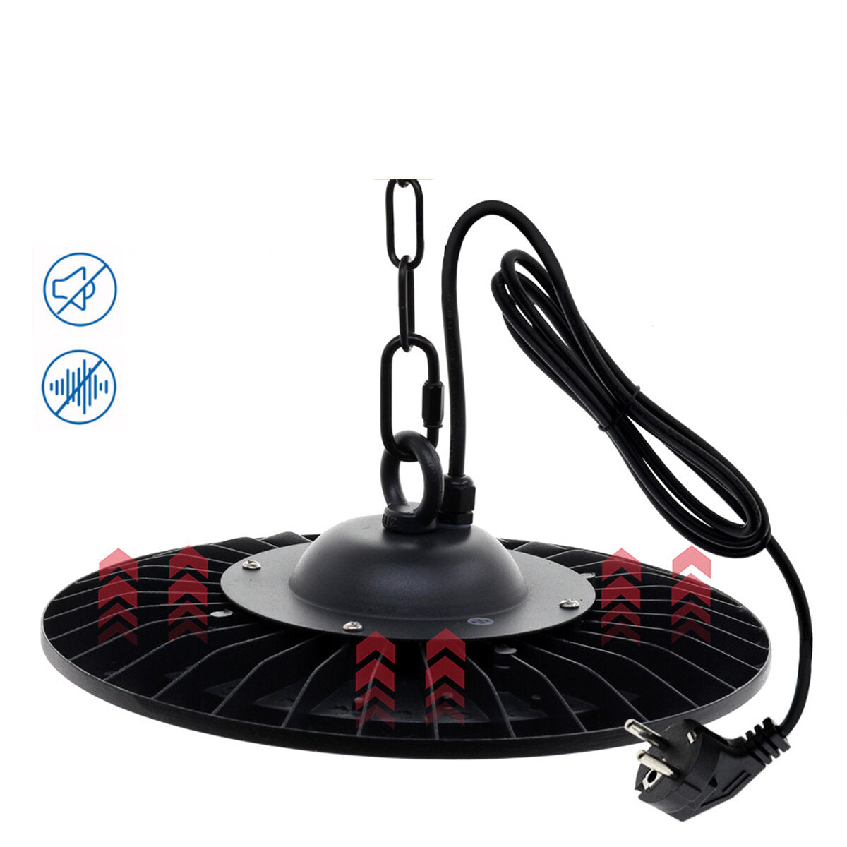 100W/150/200W High Bay LED Light  Shape LED Chandelier Suitable For Industrial Shed Warehouse Factory Farm Gym