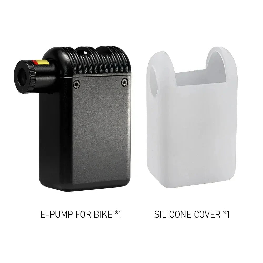 100PSI Mini Electric Bike Pump - Auto Inflator for Bicycle/Motorcycle/Ball, 110g Cordless, Overheat Protection
