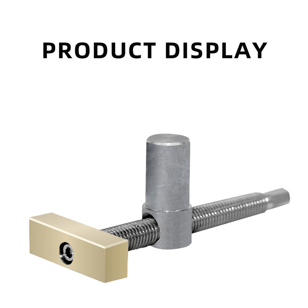 Sturdy Stainless Steel Woodworking Desktop Press, Adjustable 19mm/20mm, Lightweight, Durable, Easy to Use