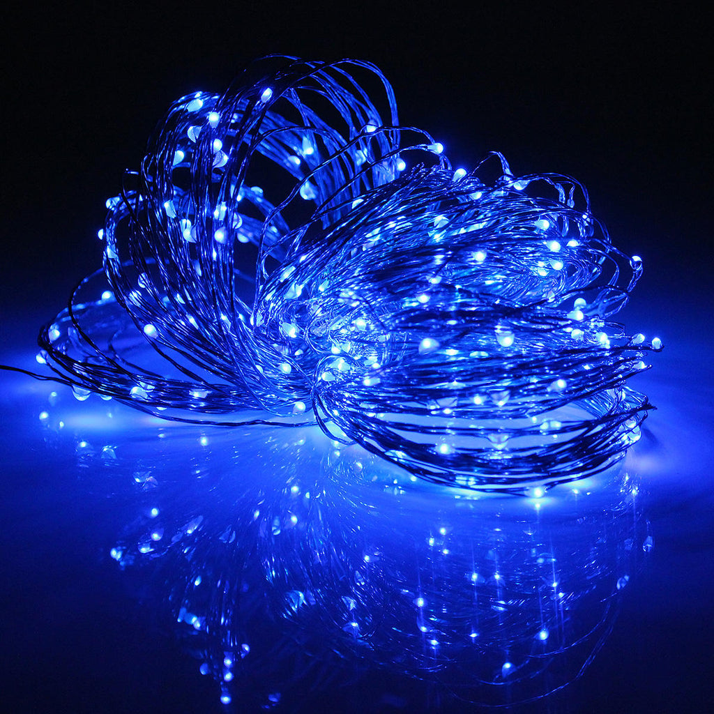 32M Solar Powered LED String Copper Wire Fairy Light Christmas Lamp Waterproof
