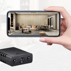 1080P WiFi Rechargeable Camera, 2X Digital Zoom, BSI CMOS Sensor, USB Interface, Compact Design, ABS Material