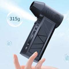 Turbine Power Fan Handheld Brushless Motor 130000rpm 3RD Generation Violent Blower Mini Turbo Fan Wind Speed 52m/s Industrial Duct Fan