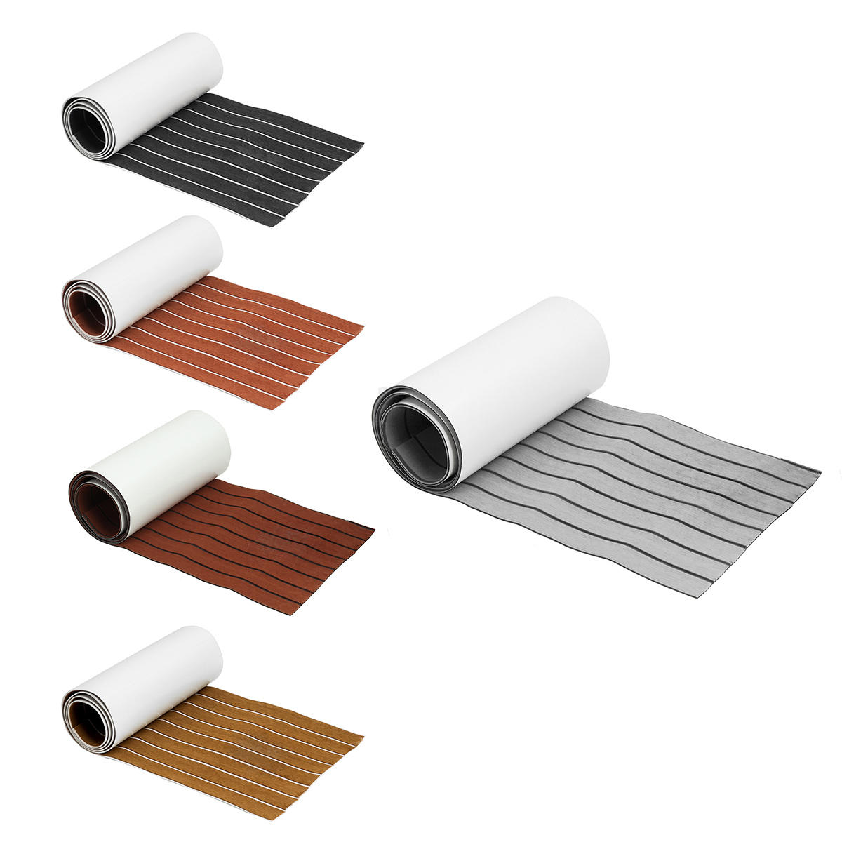 2400x450x5mm Marine Boat Flooring EVA Foam Yacht Teak Decking Sheet Carpet Floor