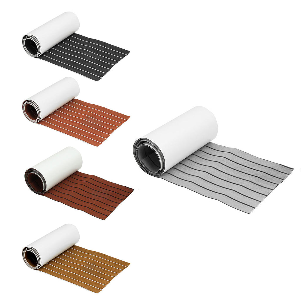 2400x450x5mm Marine Boat Flooring EVA Foam Yacht Teak Decking Sheet Carpet Floor