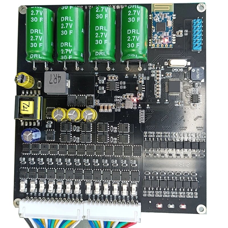 24S 4A Smart Active Balancer Lifepo4 / Lipo/ LTO Battery Energy Equalization Capacitor Lithium Battery Balancer