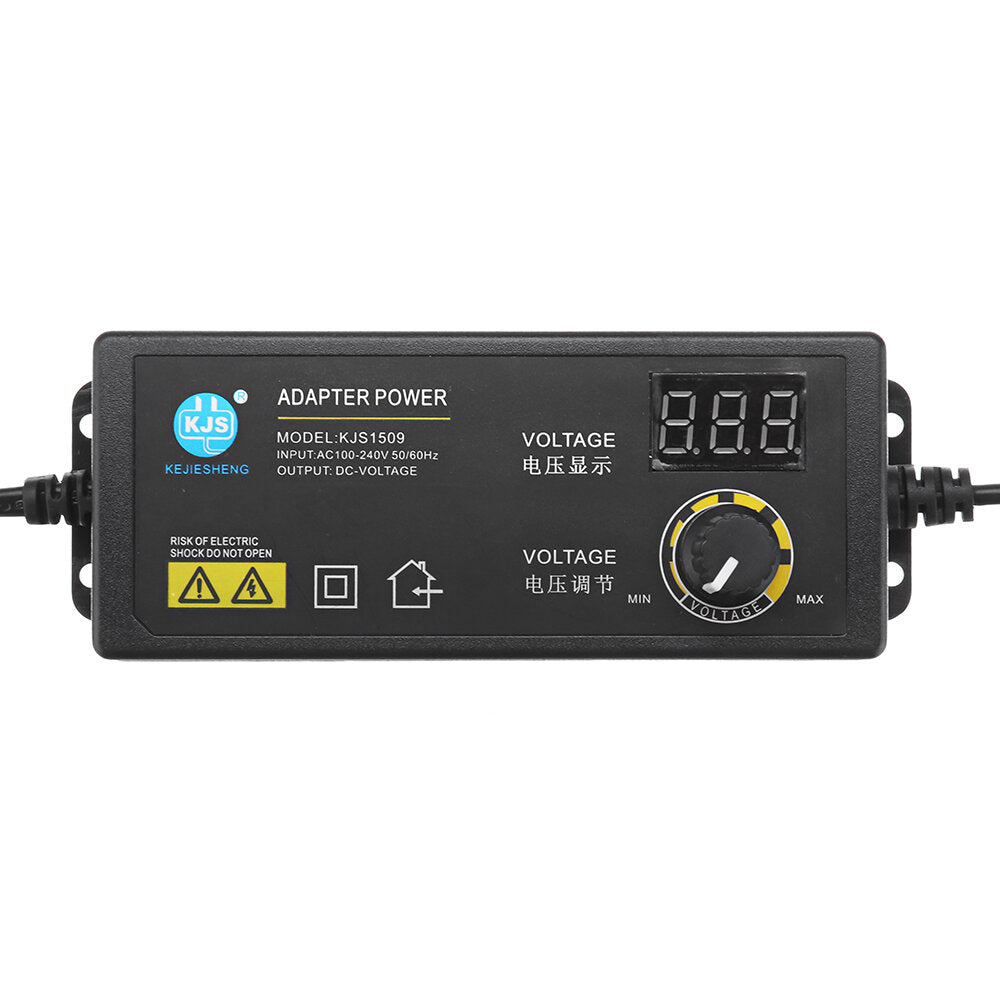 3-24V 2.5A Power Adapter Adjustable Voltage Adapter LED Display Switching Power Supply