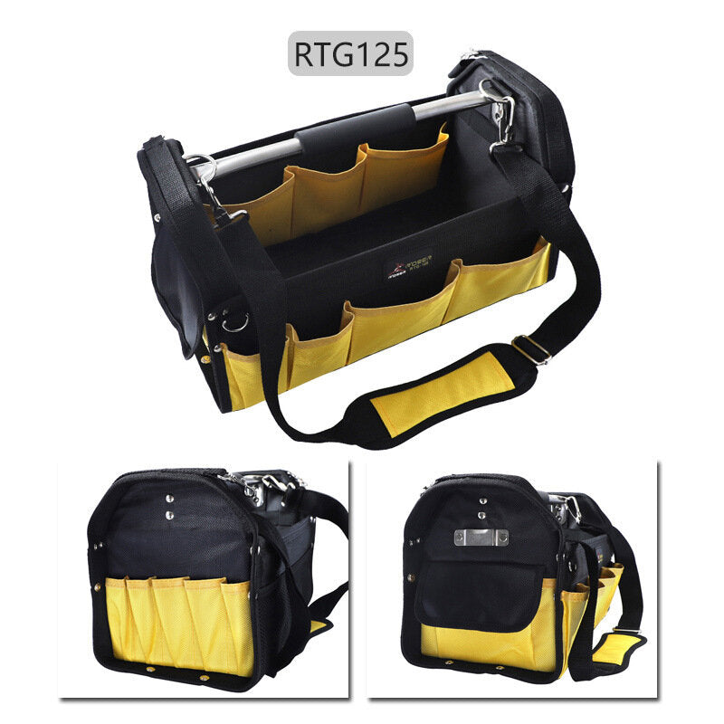 Canvas Large Capacity Electrician Tools Organizer Repair Toolkit Portable Kit