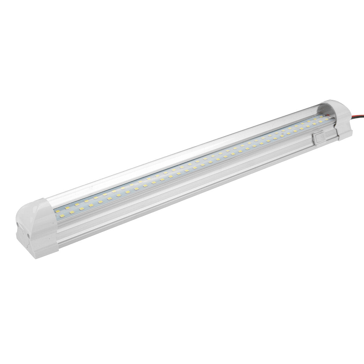 12V-85V 72LED 33cm Car Interior Light Strip Bar Van Bus Caravan Truck ON/OFF Switch