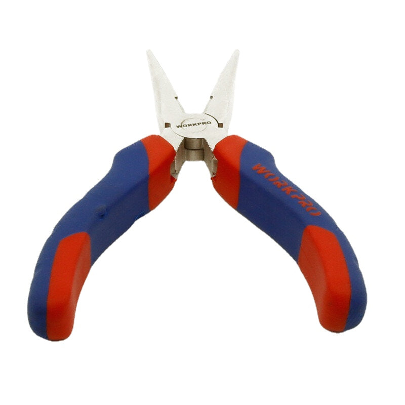 Two-color Handle Needle Nose Pliers Wire Cutters 6/8 Inches Household Multi-function Pliers