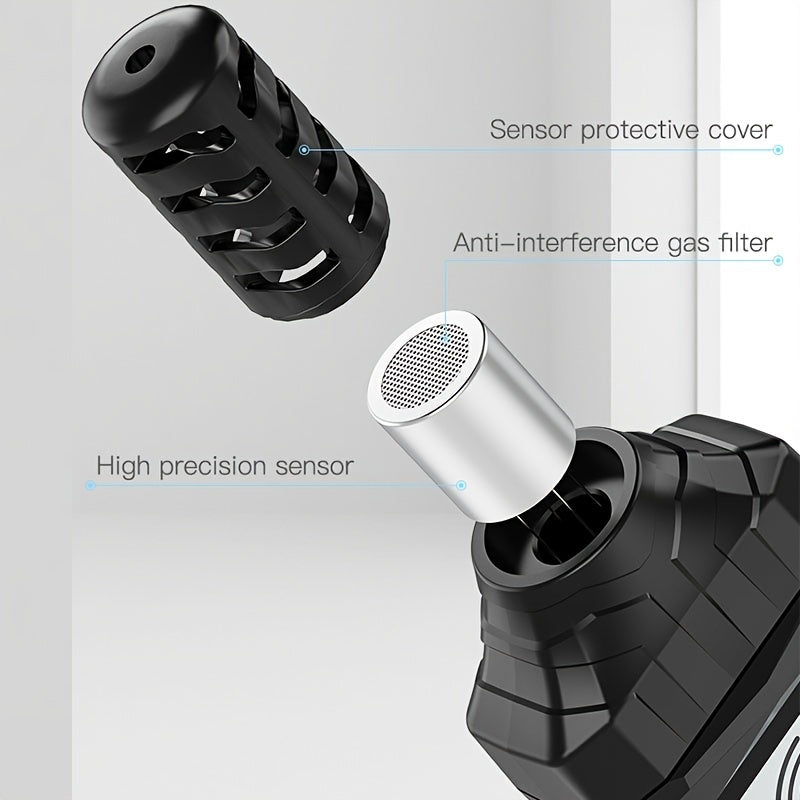 Gas Leaking Detector With Audible And Visual Alarm LED Display