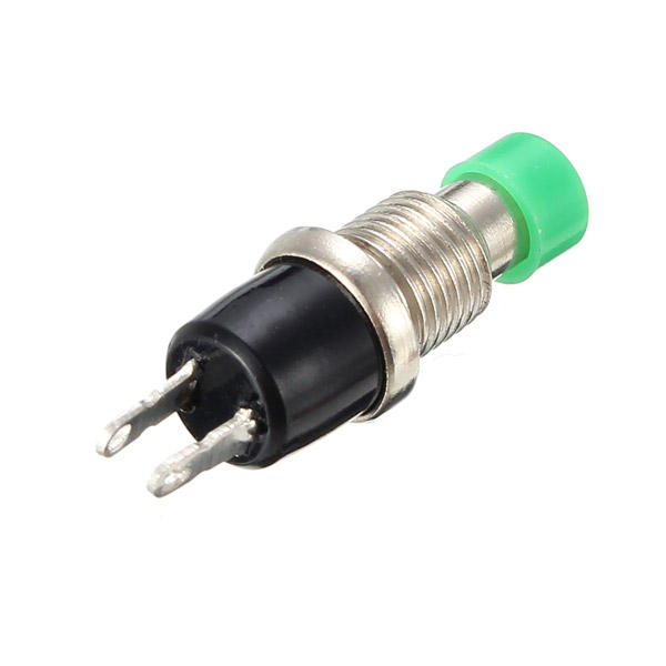 250V 1A 7mm Self-reset Switch NC Push Button Round 10pcs