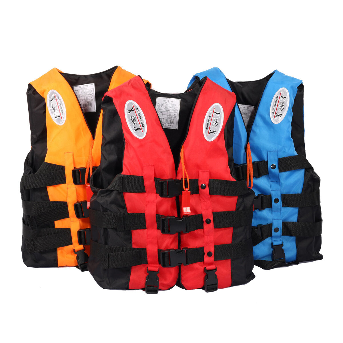 Universal Outdoor Life Jacket Swimming Boating Skiing Driving Vest Survival Suit for Adult Children S -XXXL