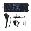 HF SDR Transceiver 1.6-30MHz Receive 10W 15W Output SSB CW AM FM DIG Built-In Battery Microphone USB Sound Card