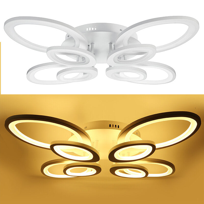 108W 10800LM 1040LED Post-Modern Ceiling Lamp Elegant Living Room Light+Remote