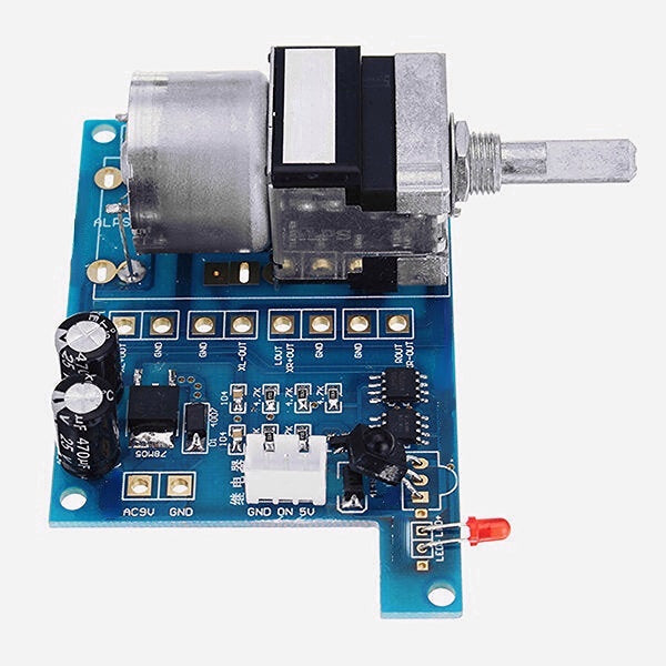 AC/DC 9V Infrared Remote Control Volume Controller Board ALPS Pre Potentiometer