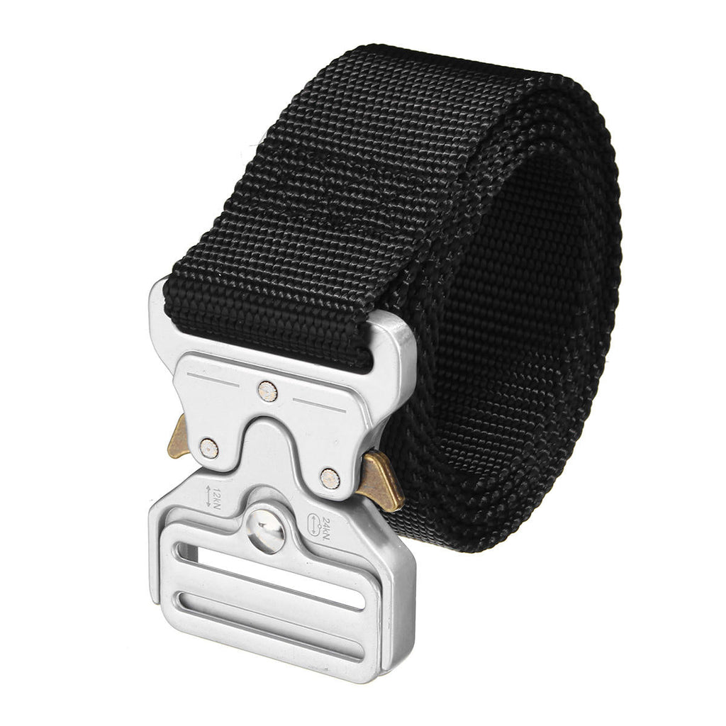 Military Tactical Belt Heavy Duty Webbing Belts Military Style Nylon Belts with Metal Buckle