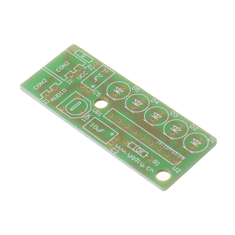 3Pcs DIY Kit KA2284 Audio Level Indicator Suite Trousse Electronic Parts 5mm RED Green LED Level Indicating 3.5-12V
