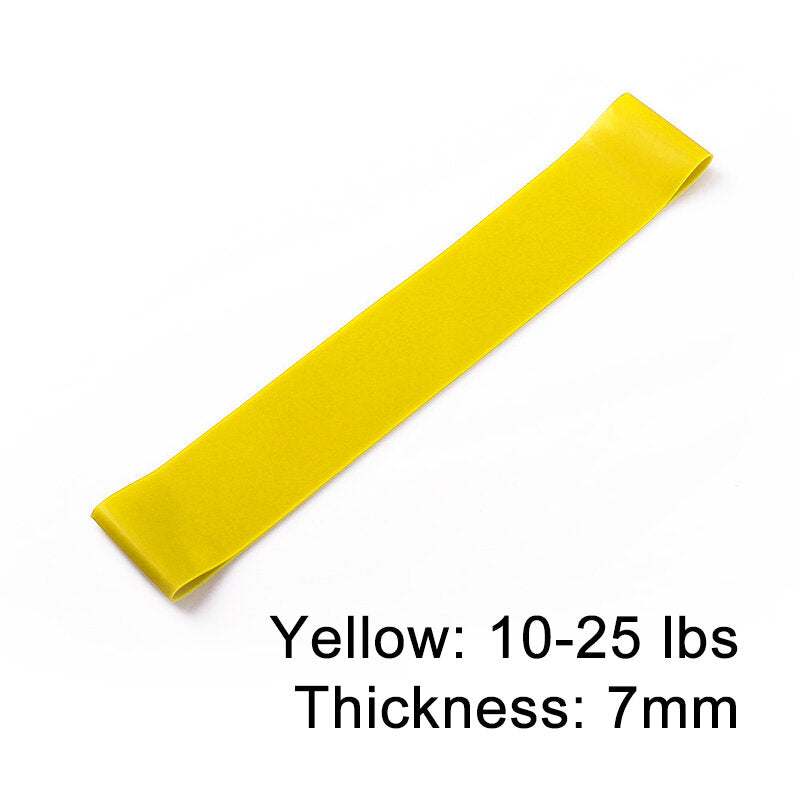Latex Yoga Resistance Bands Strength Training Elastic Ring Fiteness Gym